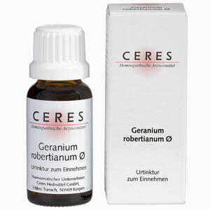 Ceres Geranium Robertianum Urt. Tropfen 20 ml - ab 17,29 €