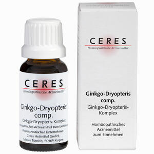 Ceres Ginkgo- Dryopteris Comp. Tropfen 20 ml - ab 0,00 €