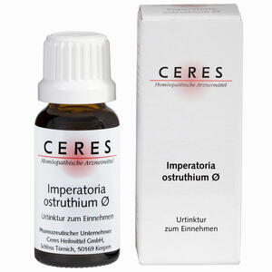 Ceres Imperatoria Ostruthium Urtinktur Tropfen 20 ml - ab 17,28 €