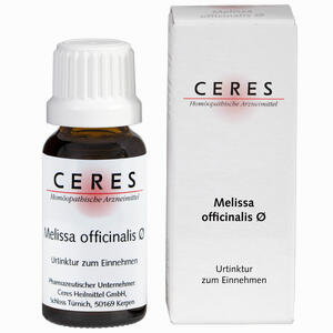 Ceres Melissa Officinalis Urt. Tropfen 20 ml - ab 16,56 €