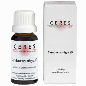 Ceres Sambucus Nigra Urt. Tropfen 20 ml - ab 17,38 €