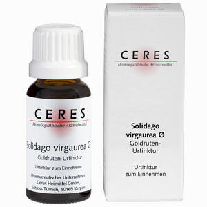 Ceres Solidago Virgaurea Urtinktur Tropfen 20 ml - ab 16,79 €