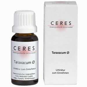 Ceres Taraxacum Urt. Tropfen 20 ml - ab 17,29 €