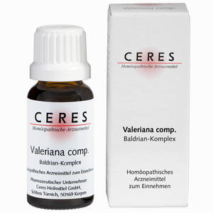 Ceres Valeriana Comp. Tropfen 20 ml - ab 0,00 &euro;