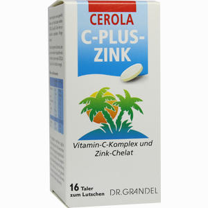Cerola- C- Plus Zink Grandel  16 Stück - ab 8,43 €
