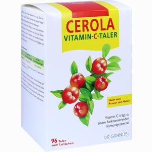 Cerola Vitamin- C- Taler Grandel 96 Stück