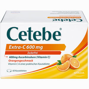 Cetebe Extra- C 600mg Kautabletten  60 Stück - ab 8,91 €