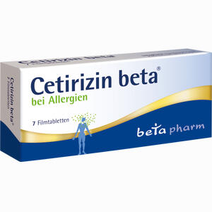 Cetirizin Beta Filmtabletten 7 Stück
