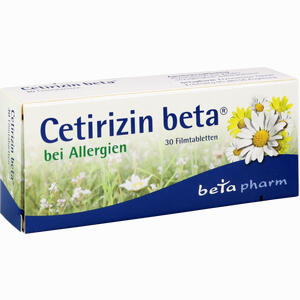 Cetirizin Beta Filmtabletten 30 Stück - ab 1,93 €