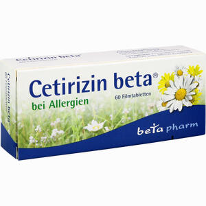 Cetirizin Beta Filmtabletten 60 Stück - ab 2,97 €