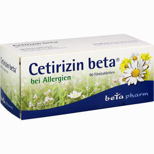 Cetirizin Beta Filmtabletten 90 Stück - ab 4,62 €