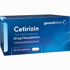 Cetirizin Fair- Med Healthcare 10 Mg Filmtabletten 50 Stück - ab 2,43 €