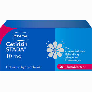 Cetirizin Stada 10mg Filmtabletten 20 Stück - ab 2,60 €