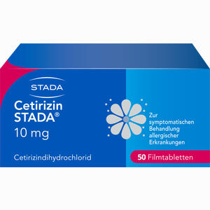 Cetirizin Stada 10mg Filmtabletten 50 Stück - ab 5,77 €