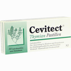 Cevitect Thymian Pastillen  30 Stück - ab 3,16 €
