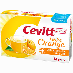 Cevitt Immun Heiße Orange zuckerfrei Granulat 14 Stück - ab 3,58 €