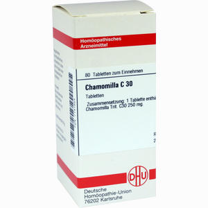 Chamomilla C30 Tabletten 80 Stück - ab 0,00 &euro;