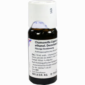 Chamomilla Cu Cul Ra D3 Dilution 50 ml - ab 0,00 €