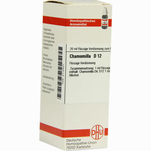Chamomilla D12 Dilution 20 ml - ab 6,84 €