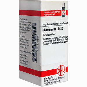 Chamomilla D30 Globuli DHU-Arzneimittel GmbH & Co. KG 10 g - ab 7,36 €