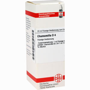 Chamomilla D4 Dilution DHU-Arzneimittel 20 ml - ab 10,28 €