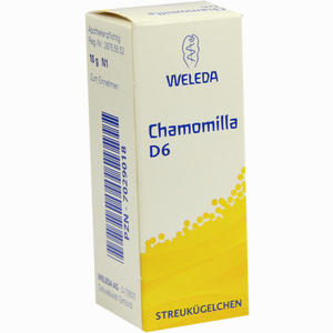 Chamomilla D6 Globuli WELEDA AG 10 g - ab 0,00 €