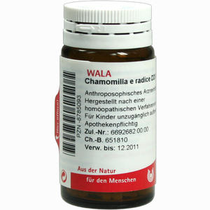 Chamomilla E Radice D20 Globuli 20 g - ab 7,62 €