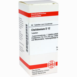 Chelidonium D12 Tabletten 80 Stück - ab 9,31 €