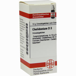 Chelidonium D3 Globuli 10 g - ab 7,71 €