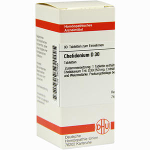 Chelidonium D30 Tabletten 80 Stück - ab 0,00 €
