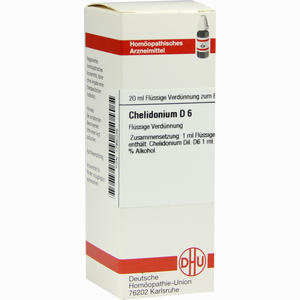 Chelidonium D6 Dilution 20 ml - ab 8,12 &euro;
