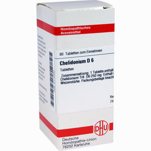 Chelidonium D6 Tabletten 80 Stück - ab 8,70 €
