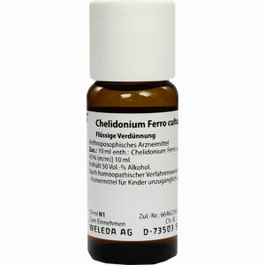 Chelidonium Fer Cu D2 Dilution 50 ml - ab 0,00 €
