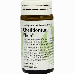 Chelidonium Phcp Globuli  20 g - ab 7,91 €