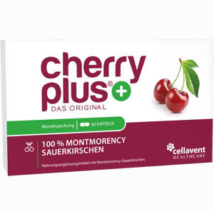 Cherryplus Montmorency Sauerkirschpulver Kapseln 60 Stück - ab 21,91 €