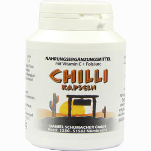 Chilli- Kapseln  100 Stück - ab 0,00 &euro;