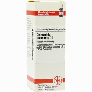 Chimaphila Umb D3 Dilution 20 ml - ab 0,00 &euro;