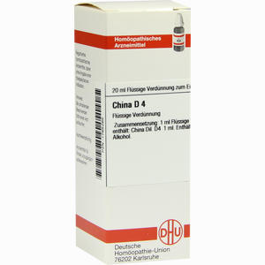 China D4 Dilution DHU-Arzneimittel GmbH & Co. KG 20 ml - ab 8,74 &euro;