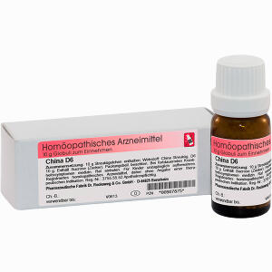 China D6 Globuli Dr.RECKEWEG & Co. GmbH 10 g - ab 6,26 &euro;