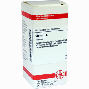 China D6 Tabletten 80 Stück - ab 8,15 €