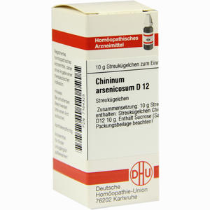 Chininum Arsenicosum D12 Globuli 10 g - ab 6,79 &euro;