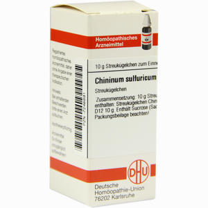 Chininum Sulf D12 Globuli 10 g - ab 7,93 €