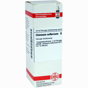 Chininum Sulf D4 Dilution 20 ml - ab 9,22 €