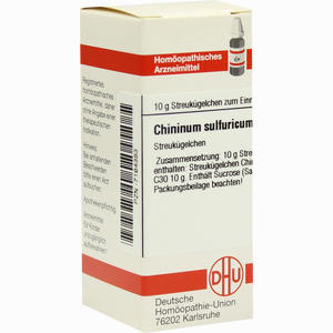 Chininum Sulfuricum C30 Globuli 10 g - ab 7,94 &euro;