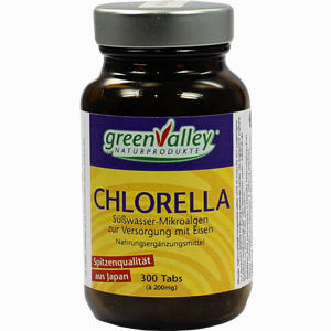 Chlorella Greenvalley 60g 200mg Tabletten 300 Stück - ab 13,65 €