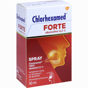 Chlorhexamed Forte Alkoholfrei 0.2% Spray  50 ml