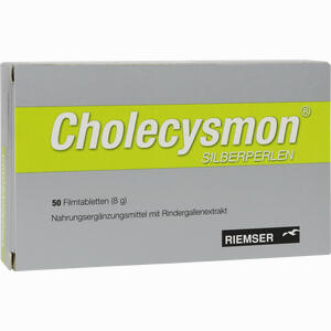 Cholecysmon Silberperlen Dragees 50 Stück - ab 7,55 €
