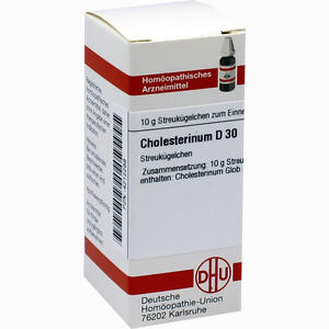 Cholesterinum D30 Globuli 10 g - ab 8,22 €