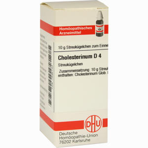 Cholesterinum D4 Globuli 10 g - ab 8,25 €