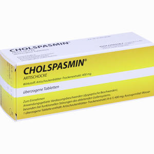 Cholspasmin Artischocke Tabletten 30 Stück - ab 6,82 €